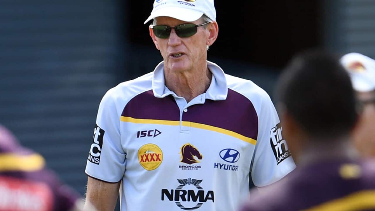 Brisbane Broncos captain Wayne Bennett