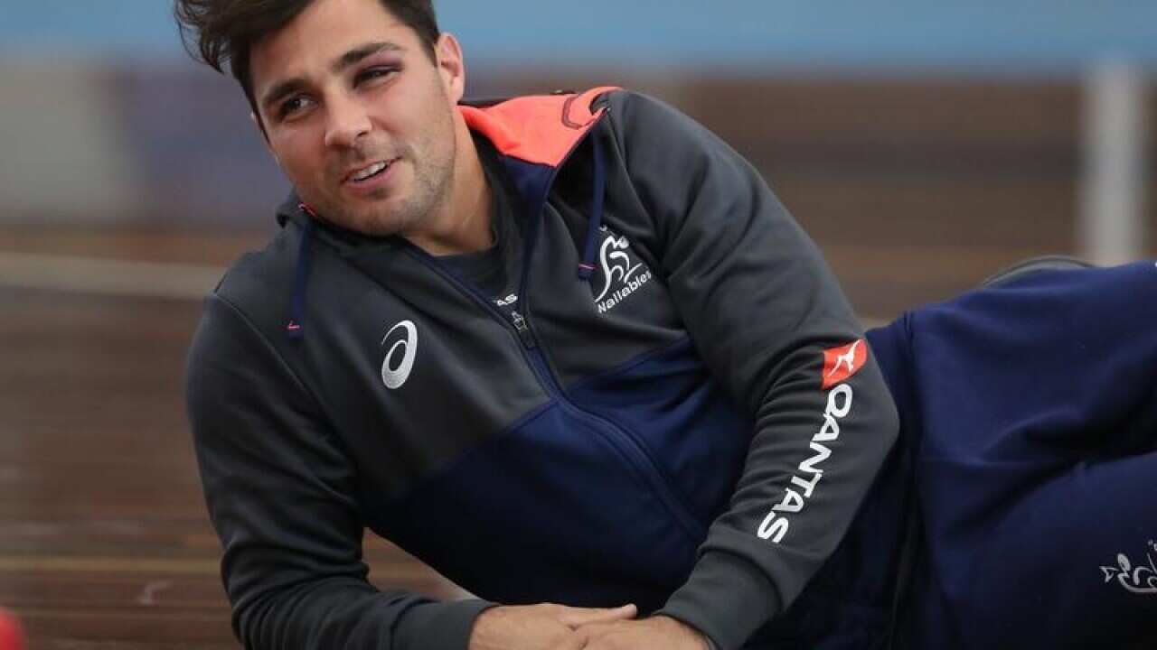 Wallabies player Nick Phipps