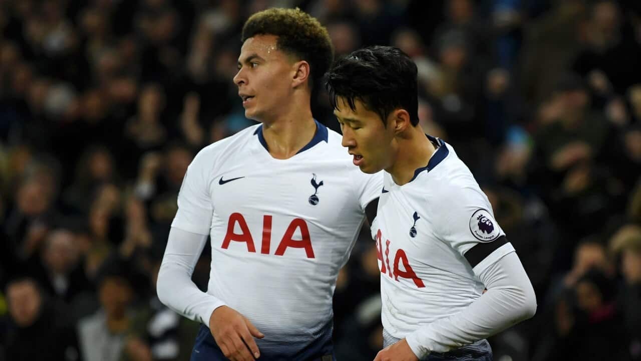 Son Heung-min and Dele Alli