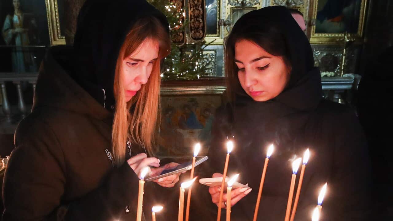 Russian Orthodox Church celebrates Christmas