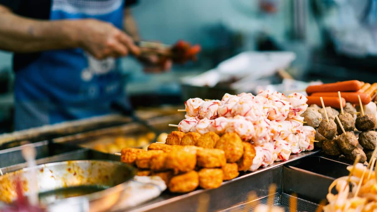 street food in Hong Kong