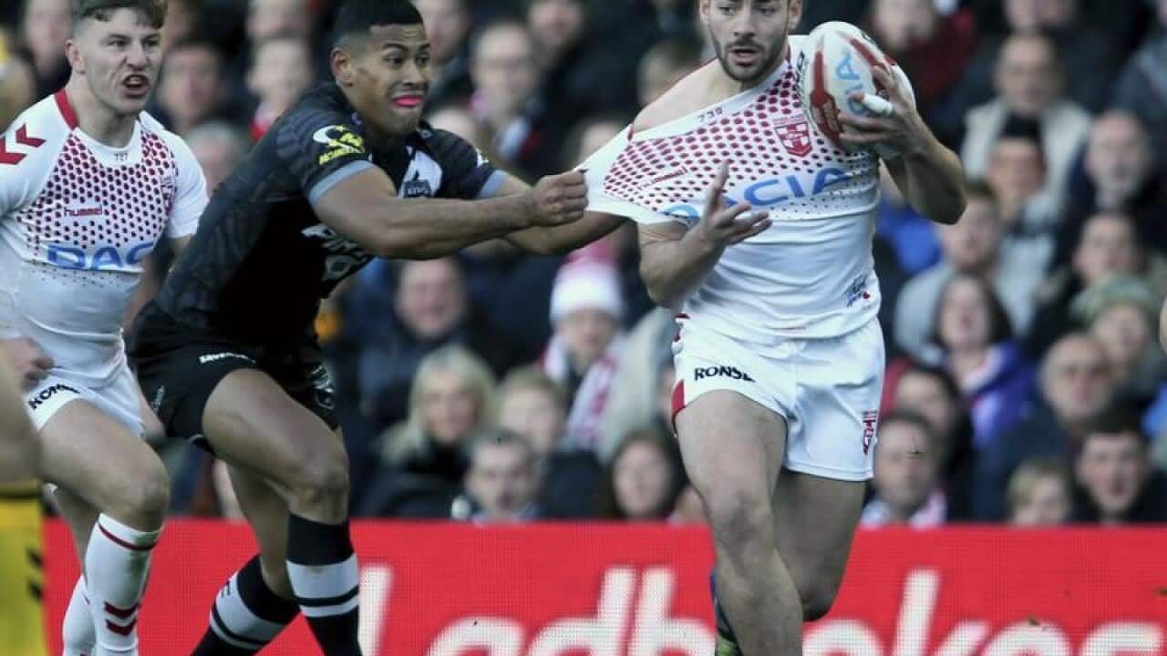 Jamayne Isaako (left)