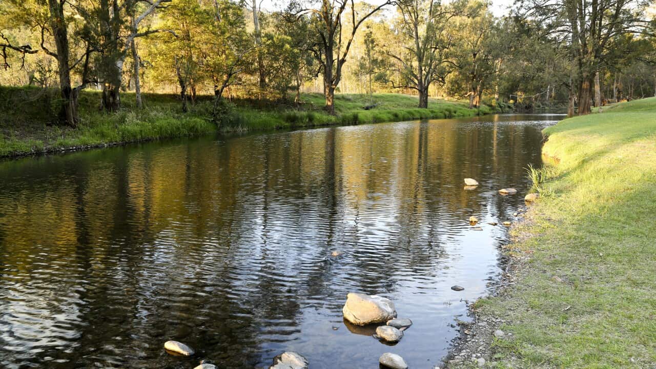 Unseen side of water in Australia.