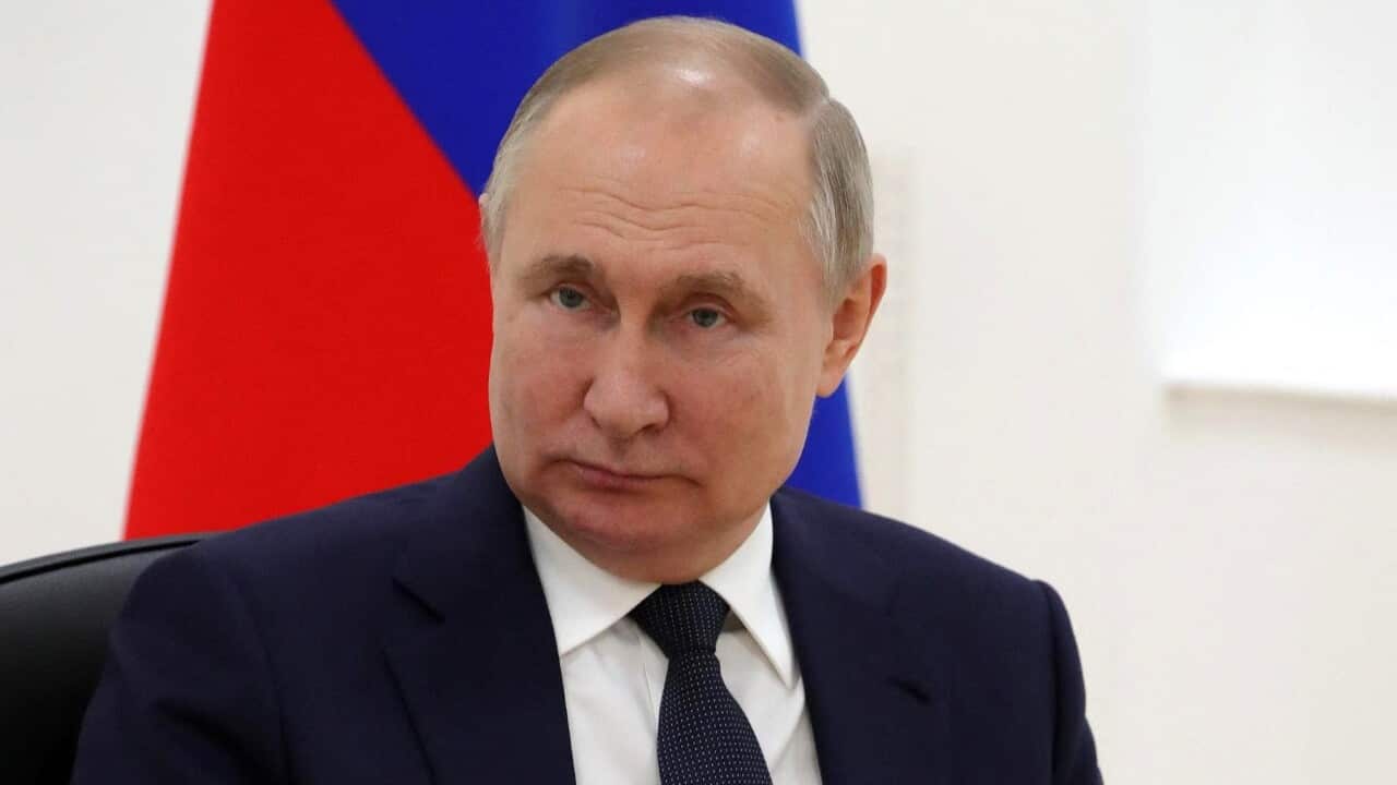 Başkan Vladimir Putin, Beyaz Rusya Devlet Başkanı Alexander Lukashenko ile Vostochny Uzay Üssü'nde yaptığı görüşme sırasında