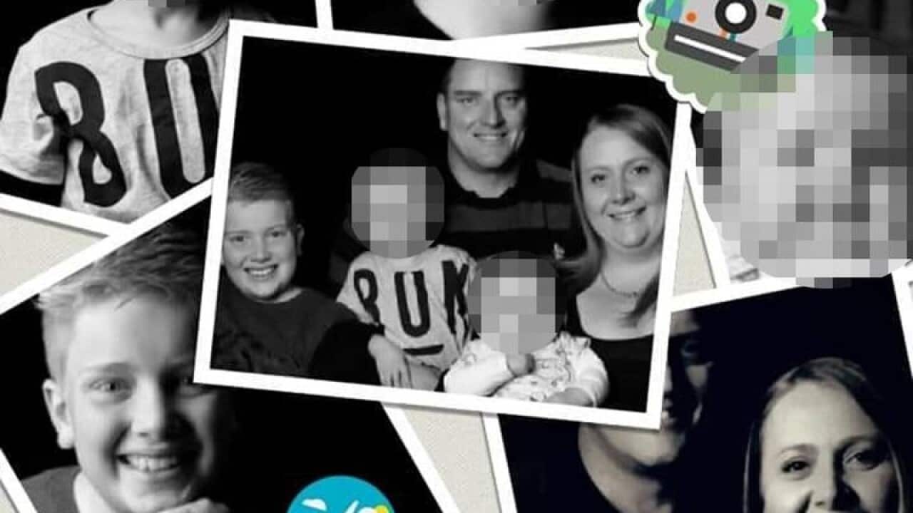 A photograph of the Kilmister family
