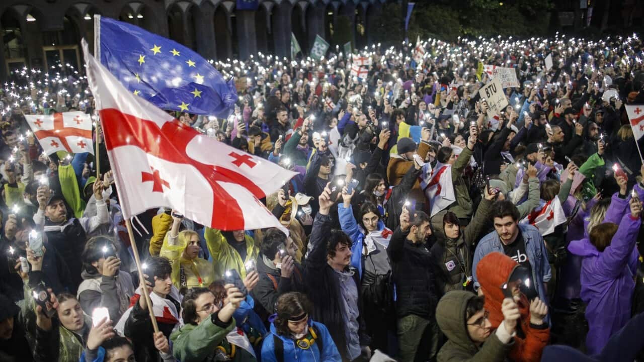 Protests continue after 'foreign agents' bill passed into law in Georgia