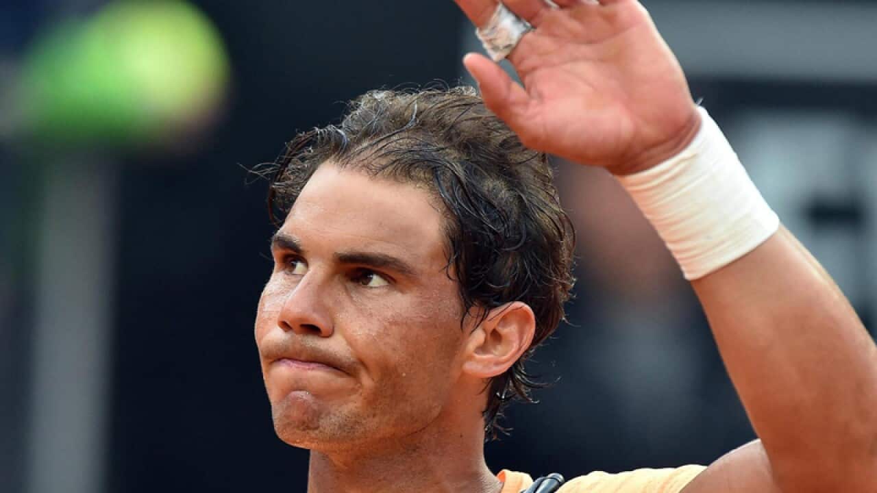 Rafael Nadal of Spain