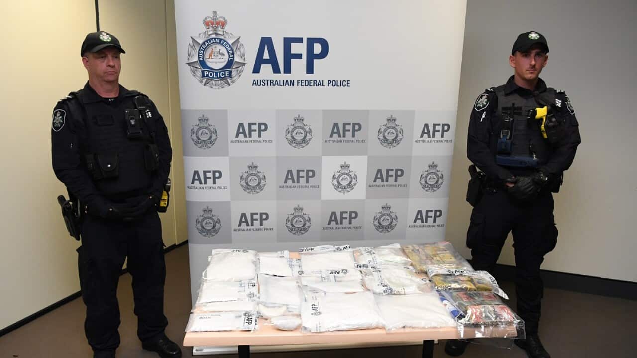 AFP officers seized $20 million worth of drugs and money they say was imported by an international airline cabin crew. 