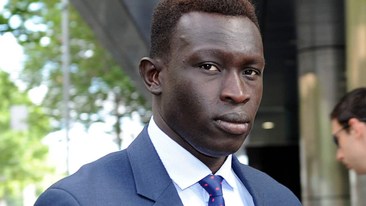 North Melbourne AFL player Majak Daw