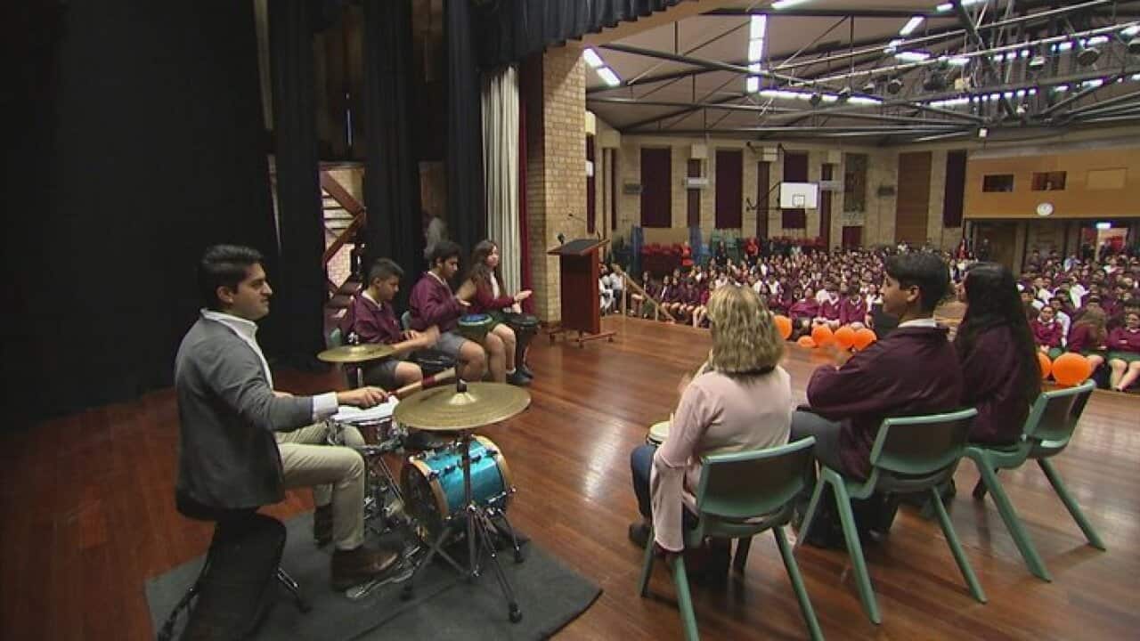 Image:Students at Cabramatta High School