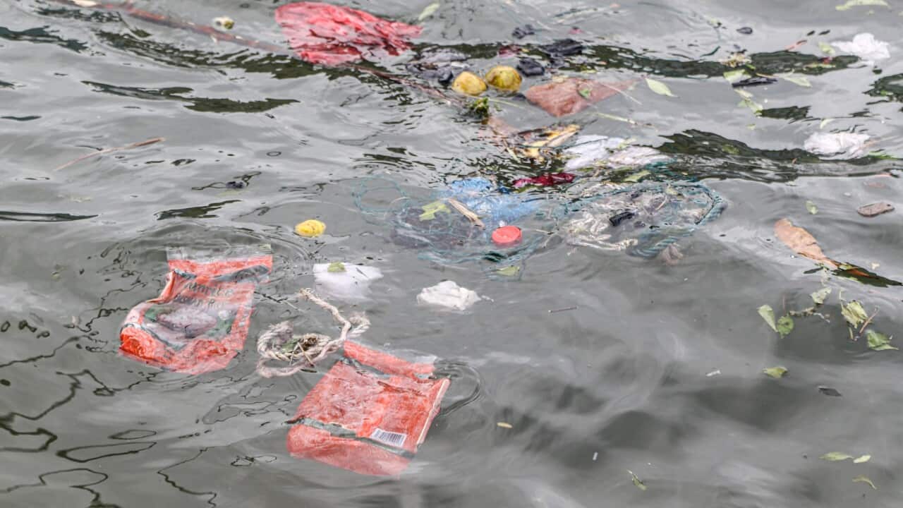 Lamu Island Ocean pollution in Mombasa, Kenya - 26 Jun 2022