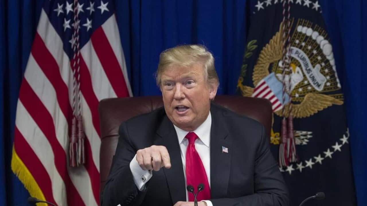 A file image of President Donald Trump
