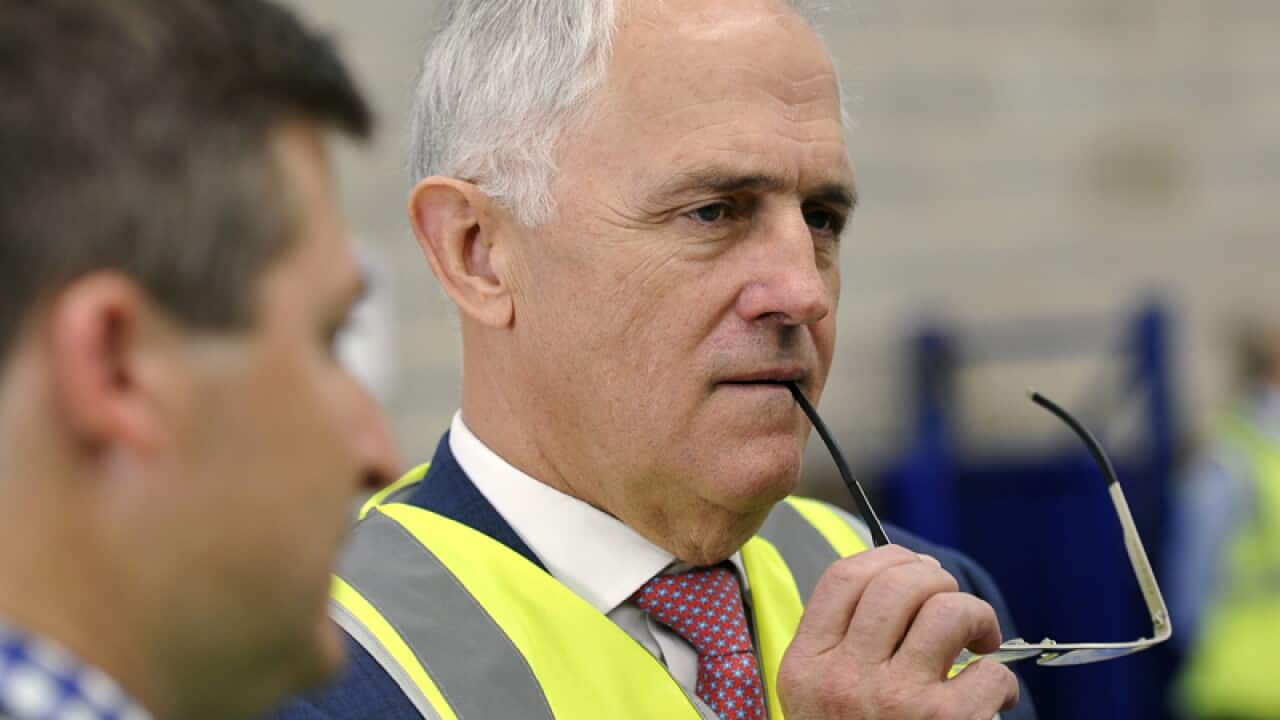 Prime Minister Malcolm Turnbull in Adelaide