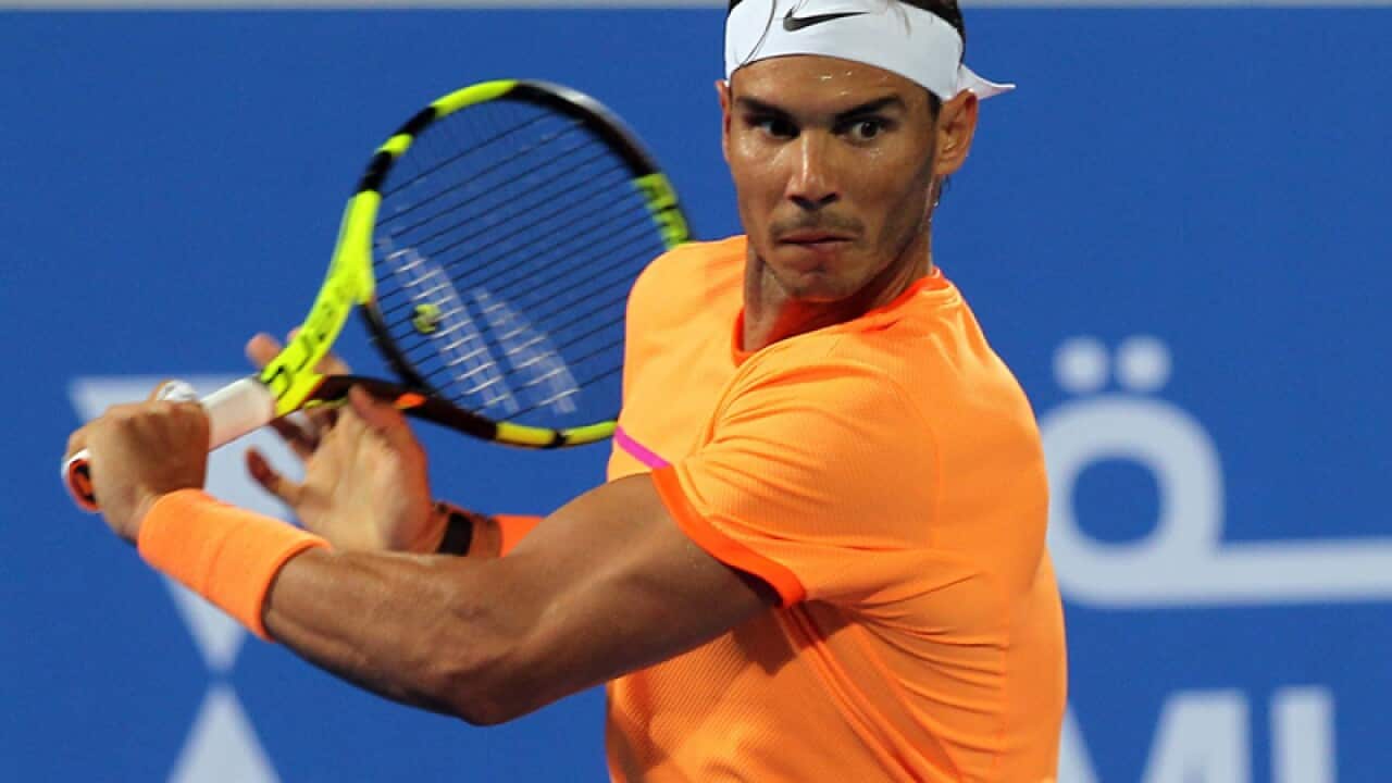 Rafael Nadal of Spain