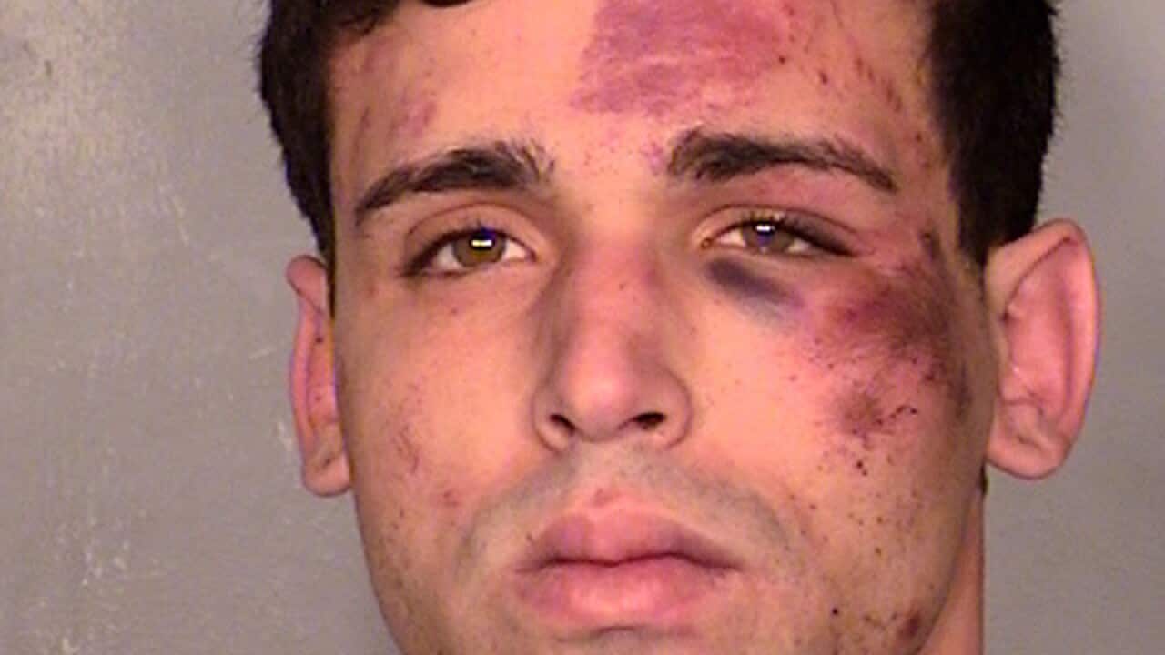 An alleged armed robber