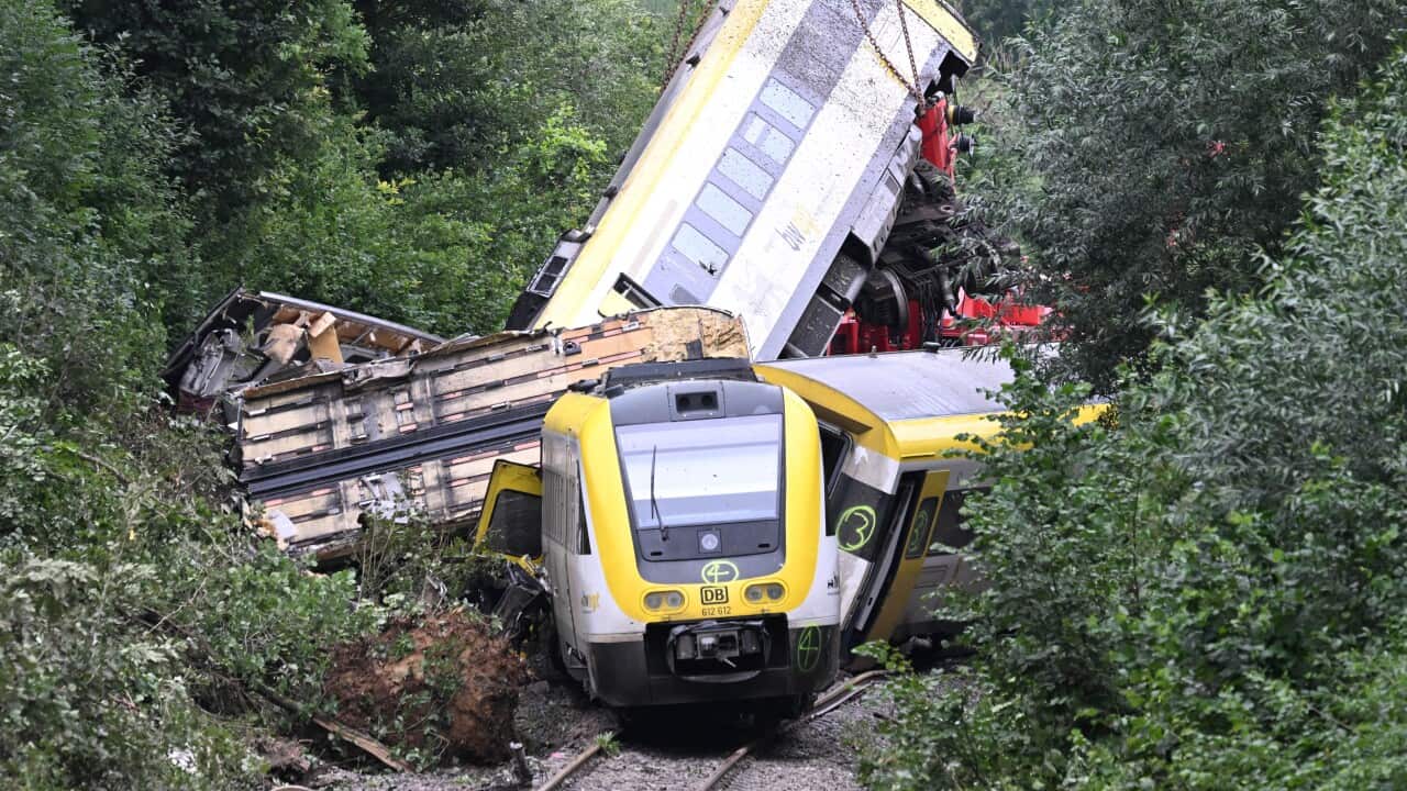 After the train accident in Upper Swabia
