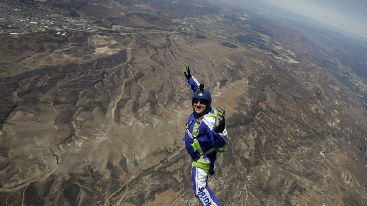 skydiver Luke Aikins