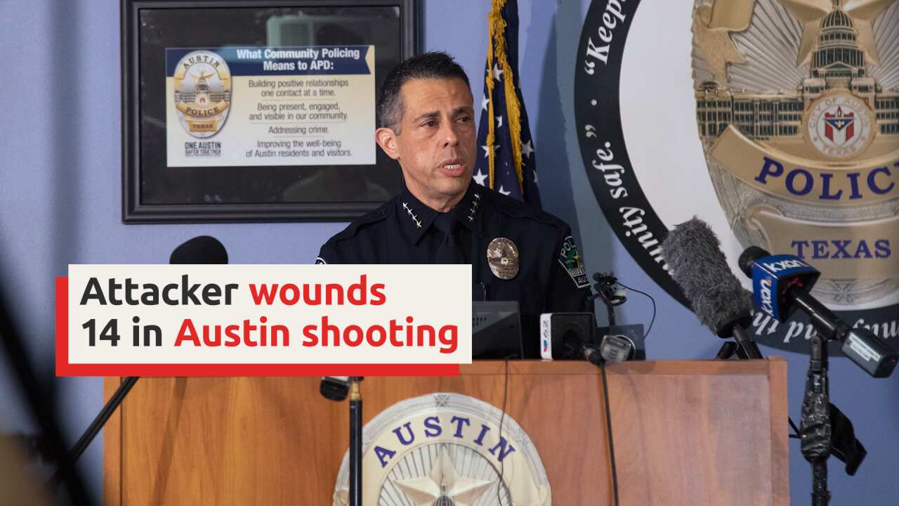Austin shooting that left 14 people wounded