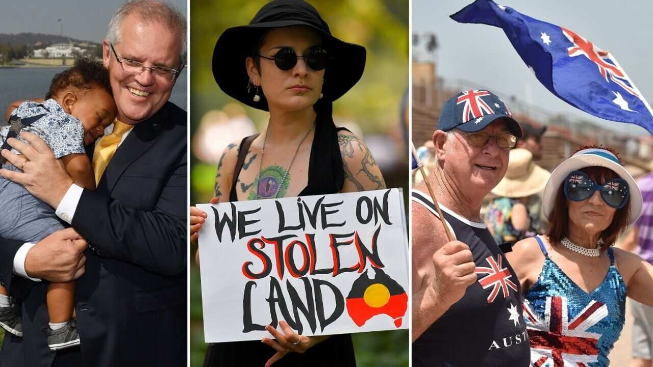Citizenship ceremonies, protests and visits to the beach marked a polarising Australia Day for many members of the community.