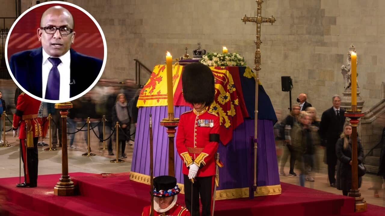 Queen Elizabeth has been lying in state in Westminster ahead of her funeral at Westminster Abbey.