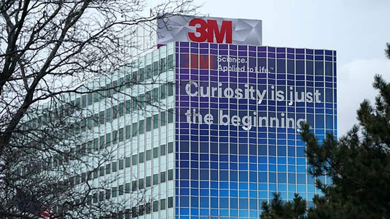 Pictured is 3M headquarters in Maplewood, Minnesota. (Photo by Anthony Souffle-The Minnesota Star Tribune-TNS-Sipa USA.jpga