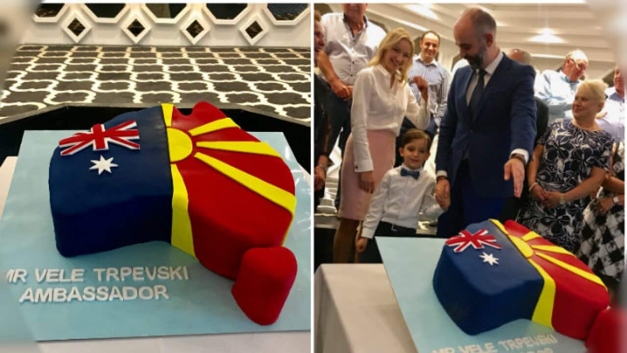 Macedonian Ambasador Vele Trpevski