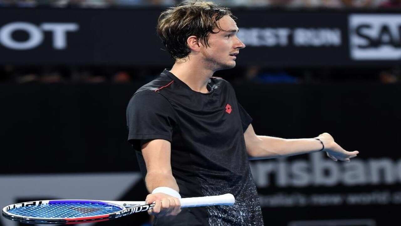 Russian ace Daniil Medvedev