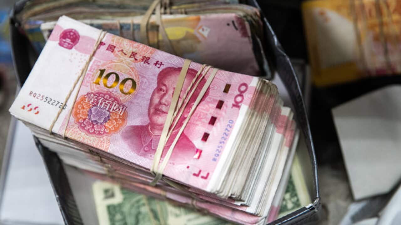 人民币对美元的汇率在去年下半年大幅上升。