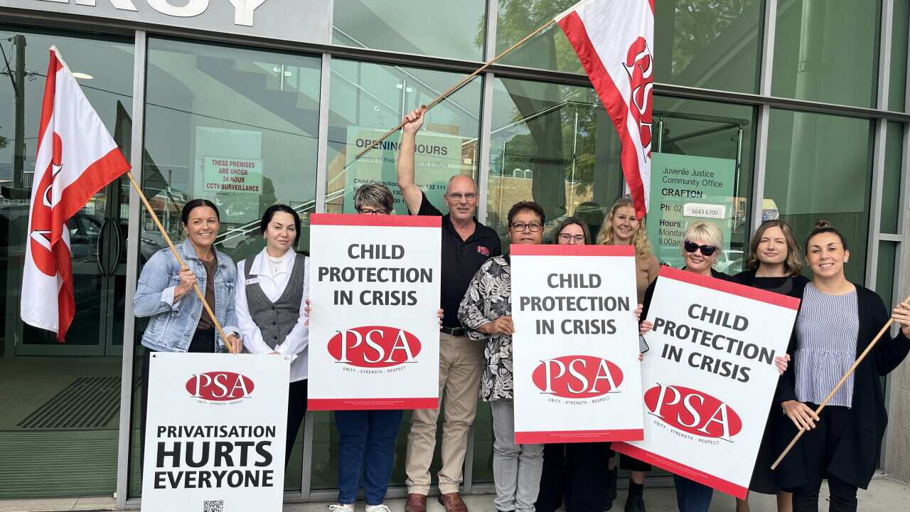 CHILD PROTECTION WORKERS STRIKE