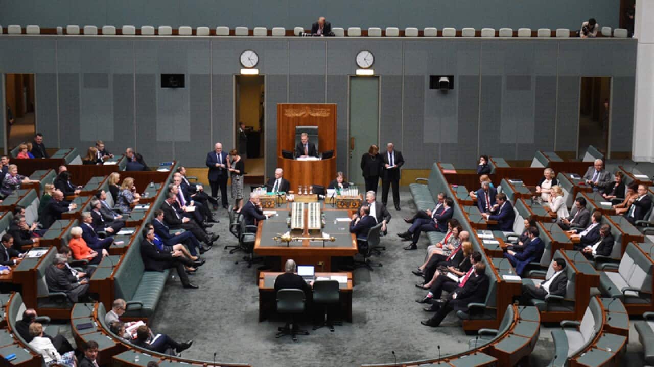 MPs in the House of Representatives in Canberra