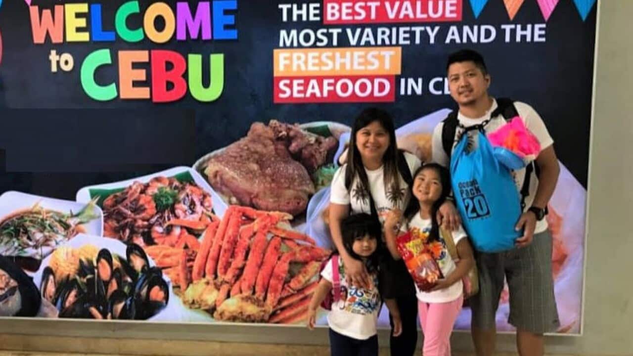 The Carvajal family often travels back to the Philippines to visit relatives and help their children connect with their Filipino roots.