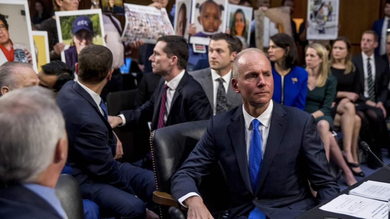 Boeing CEO apologises to families of 737 Max crash victims
