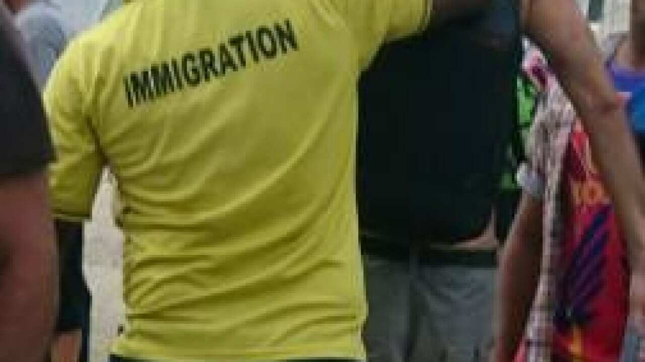 refugiado desalojado de Manus