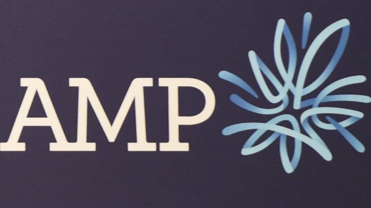 AMP signage.