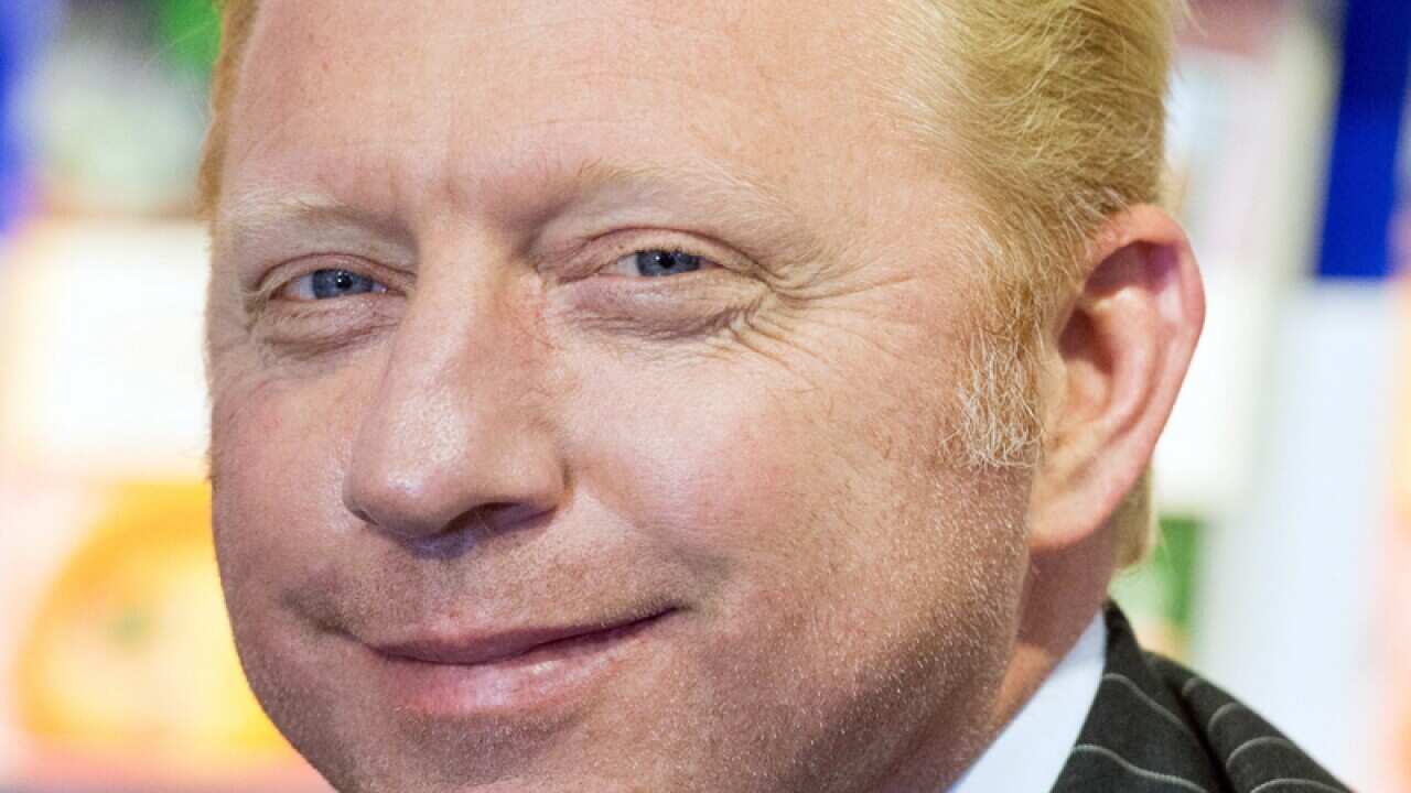 Former tennis player Boris Becker.