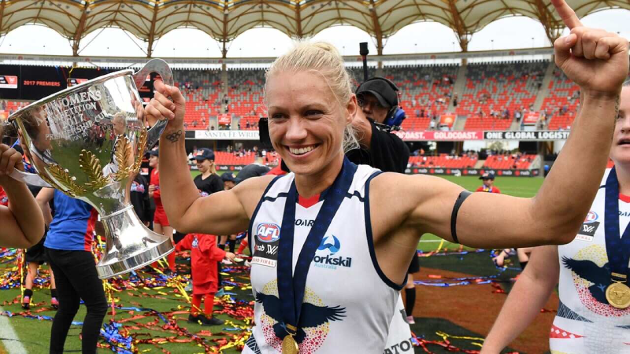 Adelaide Crows co-Captain Erin Phillips