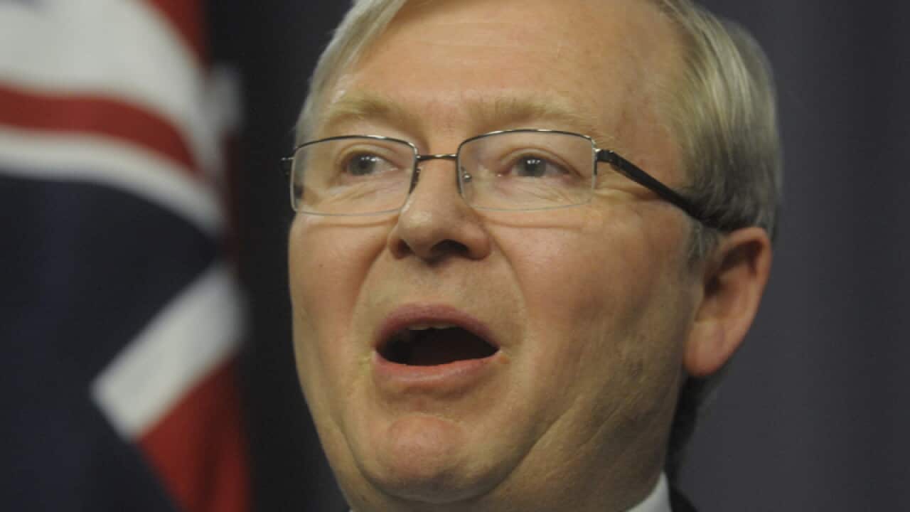 Rudd disappointed by Abbott on referendum