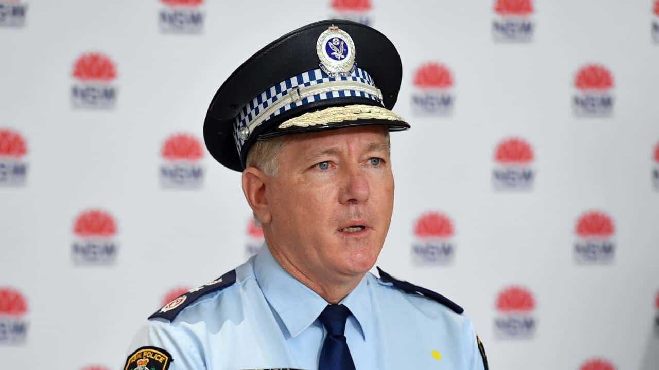 NSW Police Commissioner Mick Fuller