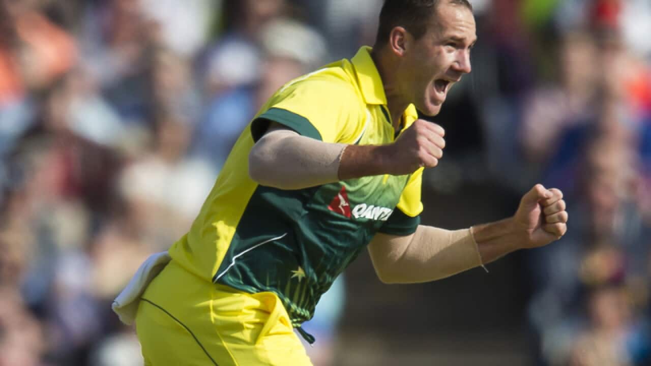 Australia's John Hastings.
