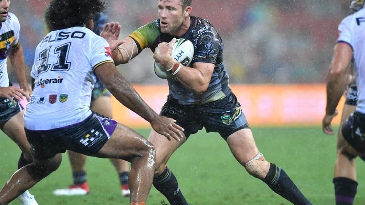 Gavin Cooper in action
