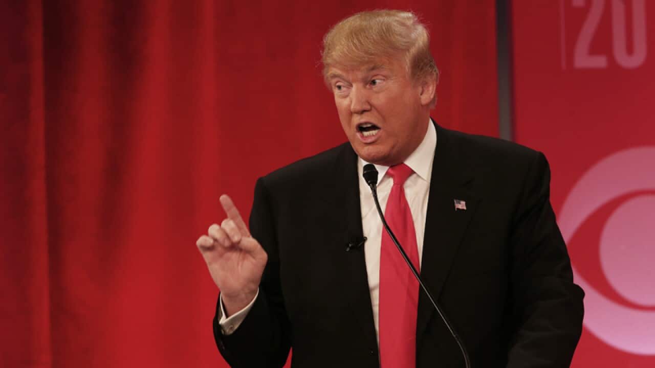 Republican presidential candidate, businessman Donald Trump