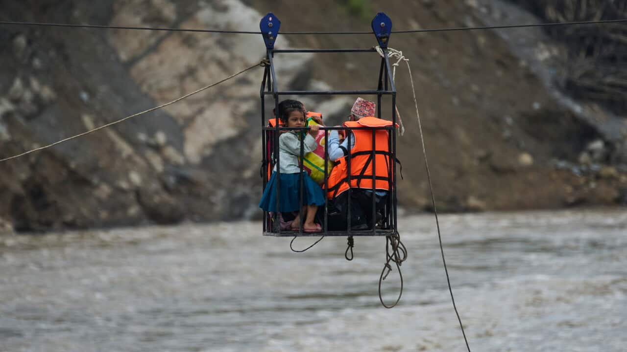 APTOPIX Nepal Flood