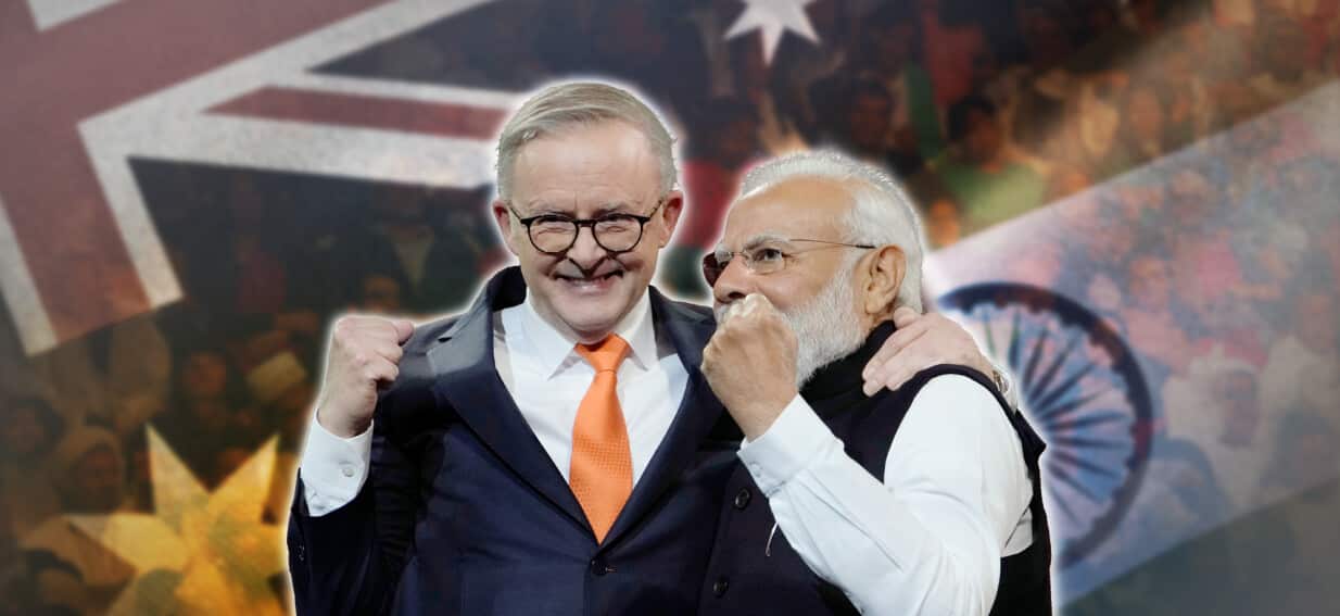 Behind the spectacle of Narendra Modi's visit lies a bigger Australia-India test