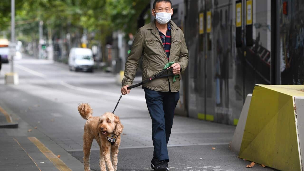 Melbourne Lockdown Maskenpflicht