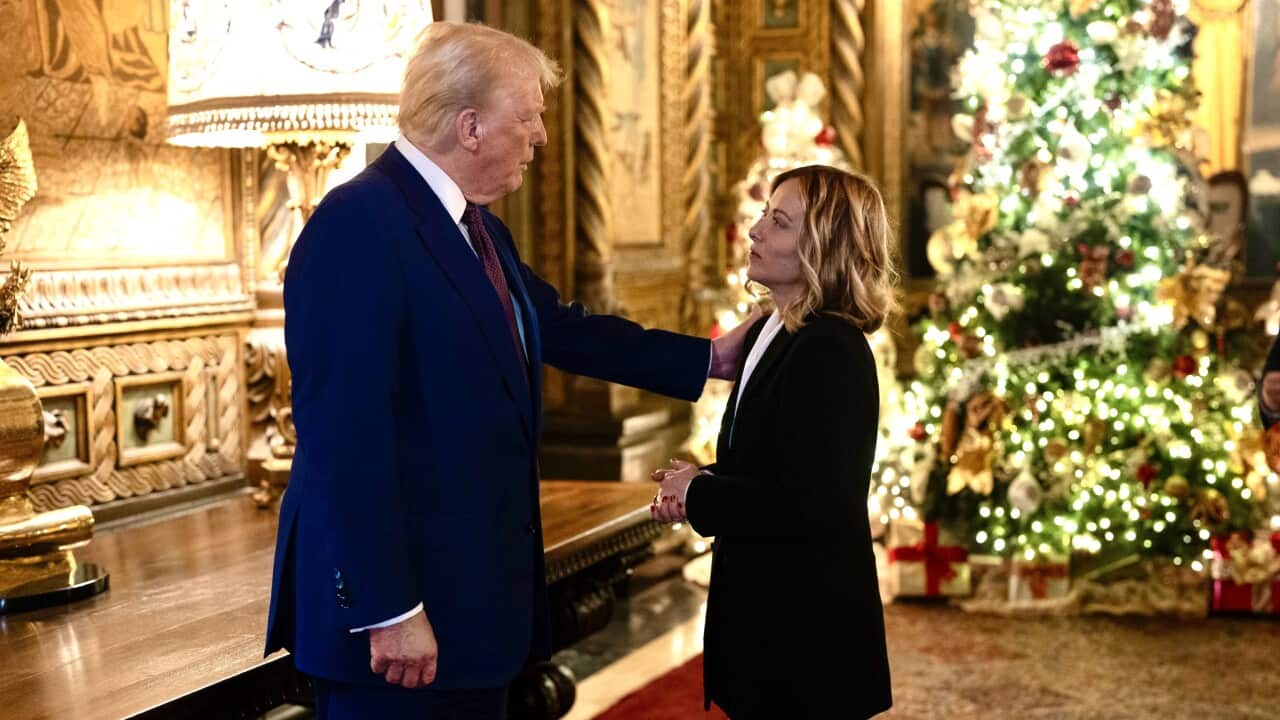 Italian Prime Minister Meloni visits Trump’s Mar-a-Lago resort