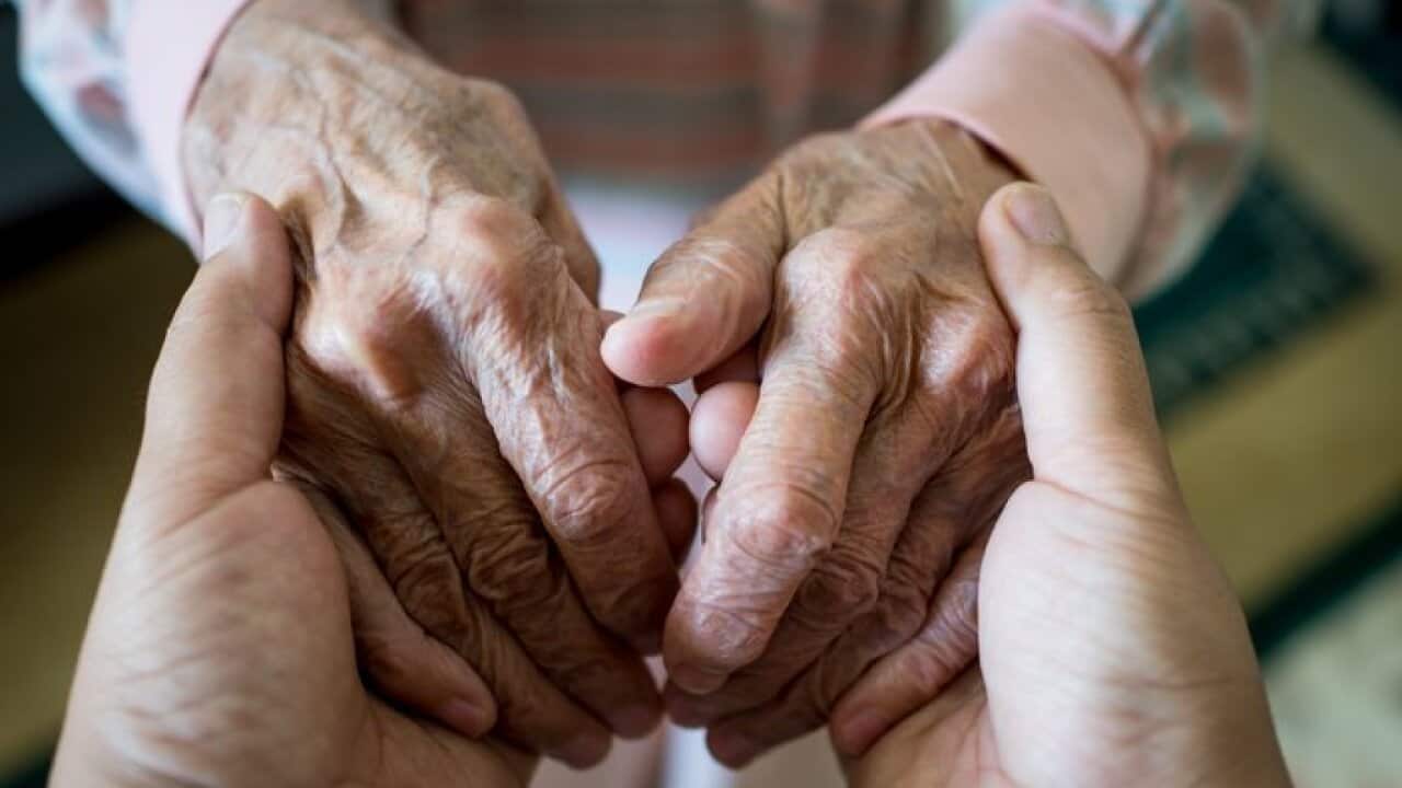 Helping supportive hand