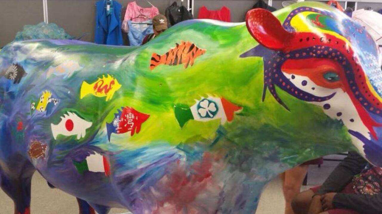 Rockhampton bull statue