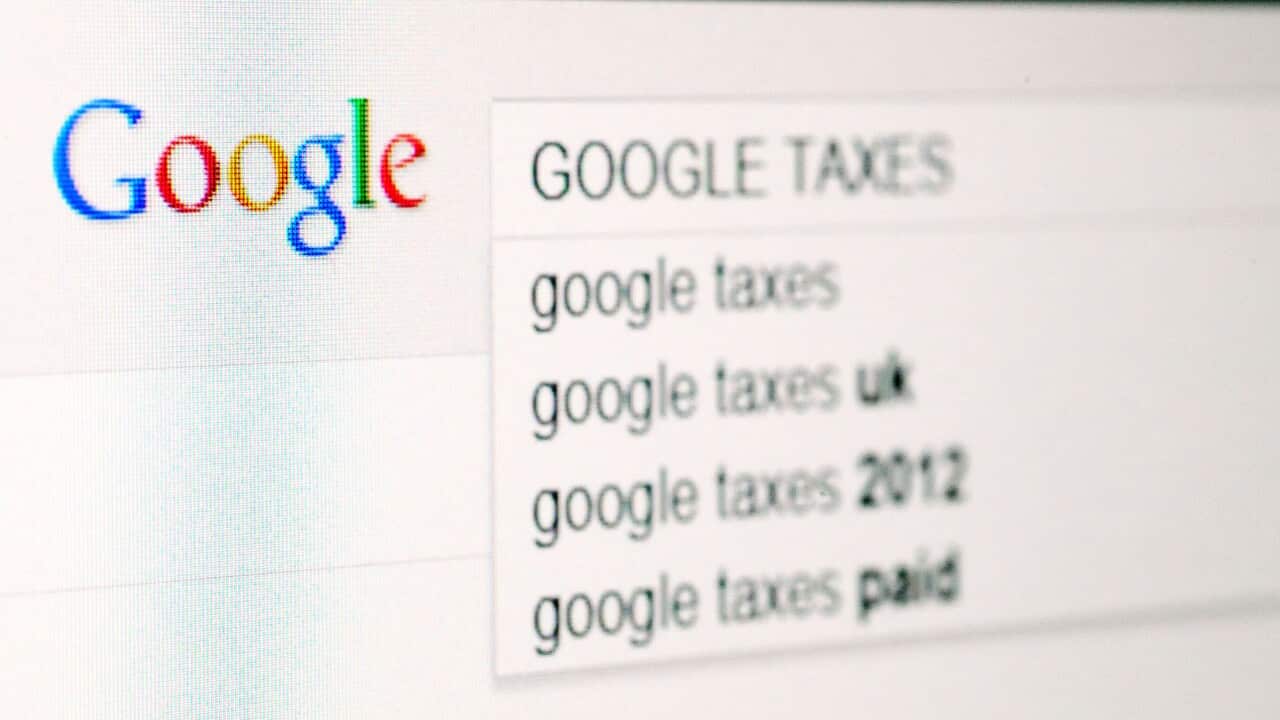 A general view of a Google search window