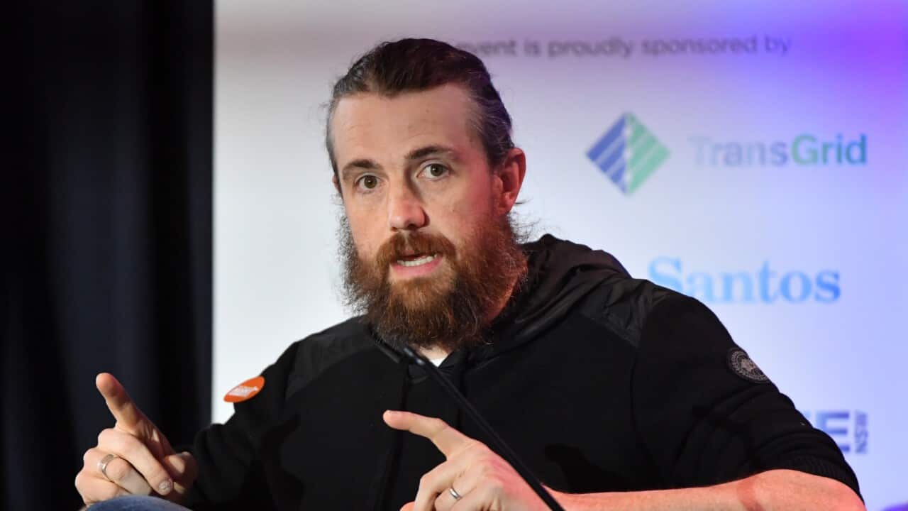 A file photo of Atlassian CEO Mike Cannon-Brookes.