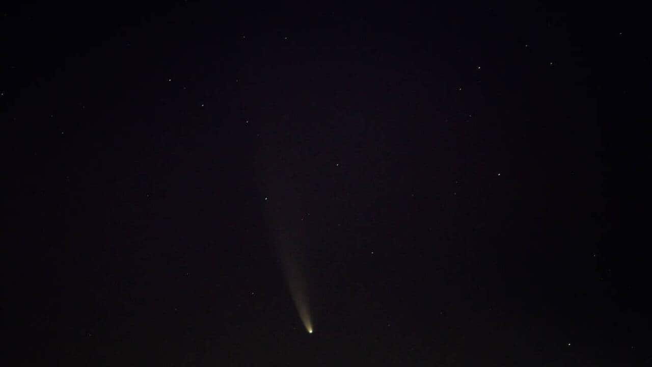 Comet NEOWISE Over Washington